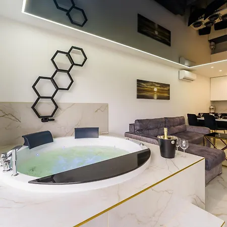 דירה Golden Pearl Prywatny Z Sauna I Jacuzzi *