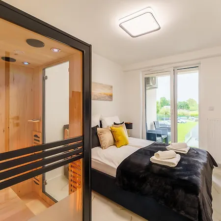 דירה Golden Pearl Prywatny Z Sauna I Jacuzzi קולובז'ג